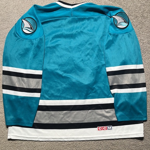 San Jose Sharks CCM Jersey - Picture 2 of 4